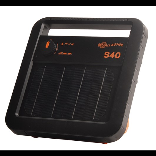 S40 électrificateur solaire avec batterie
